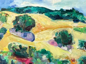 Hartman Mount Diablo Original Painting