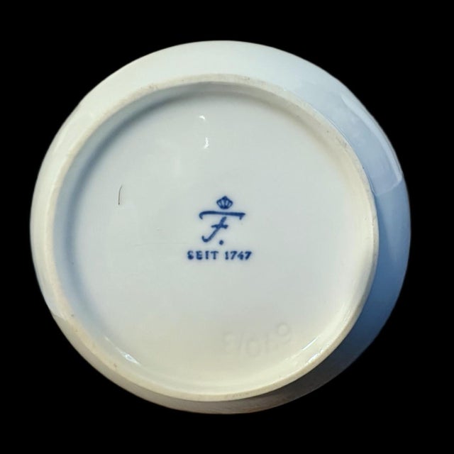 Mid-Century Modern Vintage Mid Century Modern Furstenberg German Porcelain Coffee/Chocolate Pot For Sale - Image 3 of 3