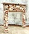 Vintage Boho Shell Encrusted Fireplace Surround For Sale In West Palm - Image 6 of 12