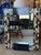 Brown Marquis Collection Beverly Hills Wall Mirror Stone Pen Coconut Shell Wood For Sale - Image 8 of 12