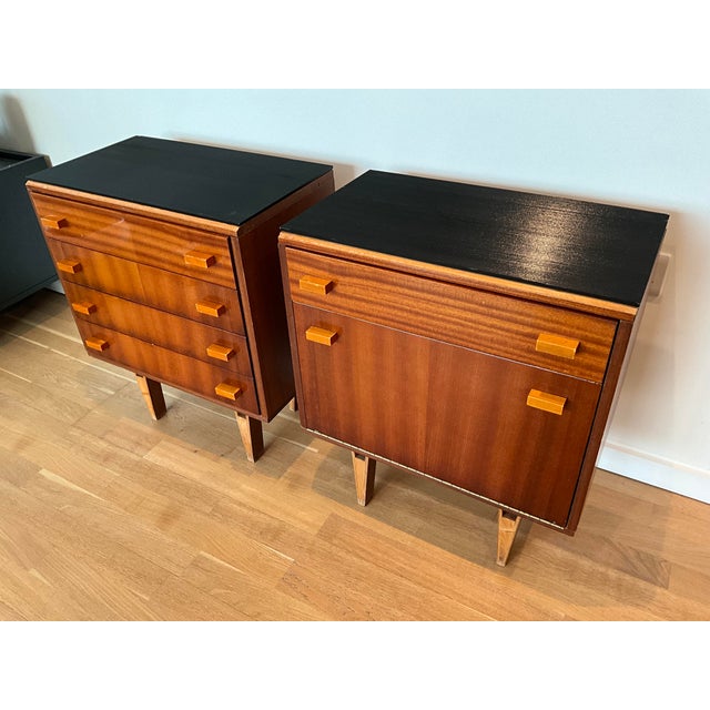 Bedside Tables by Frantisek Mezulanik, 1979, Set of 2 For Sale - Image 14 of 18
