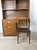 Mid Century Campaign Style Writing Desk With Shelving Unit For Sale - Image 17 of 18