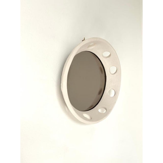 Not Yet Made - Made To Order Tondo Handmade Ceramic Mirror by Renzo Maar For Sale - Image 5 of 13