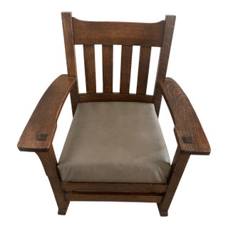 Early 20th Century Arts and Crafts Rocking Chair For Sale