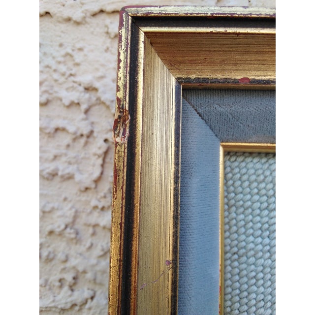 Mid 20th Century Floral With Roses Framed Needlepoint For Sale - Image 10 of 14