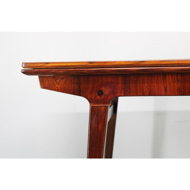 Wood Mid-Century Danish Extendable Dining Table, Denmark, 1960s For Sale - Image 7 of 18