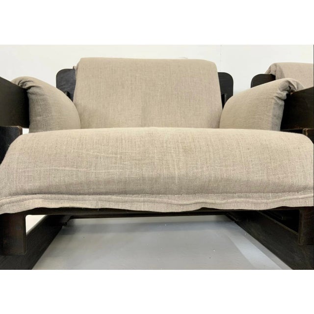 Scandinavian Brutalist Modern Rover / Puzzle Safari Armchairs attributed to Arne Jacobsen for Asko, Finland, 1960s, Set of 2 For Sale - Image 18 of 18