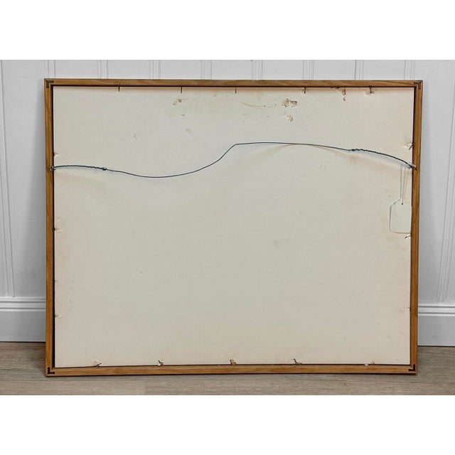 Antique Coastal Stripped Bass "Game Fishes of the Us" by Kilbourne Lithograph For Sale - Image 13 of 13