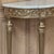 Antique French Louis XVI Giltwood Demilune Console With Carrara Marble For Sale - Image 10 of 15