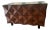Late 20th Century Diamond Front Crushed Bamboo Dresser/ Chest With Rattan Wrapped Legs For Sale