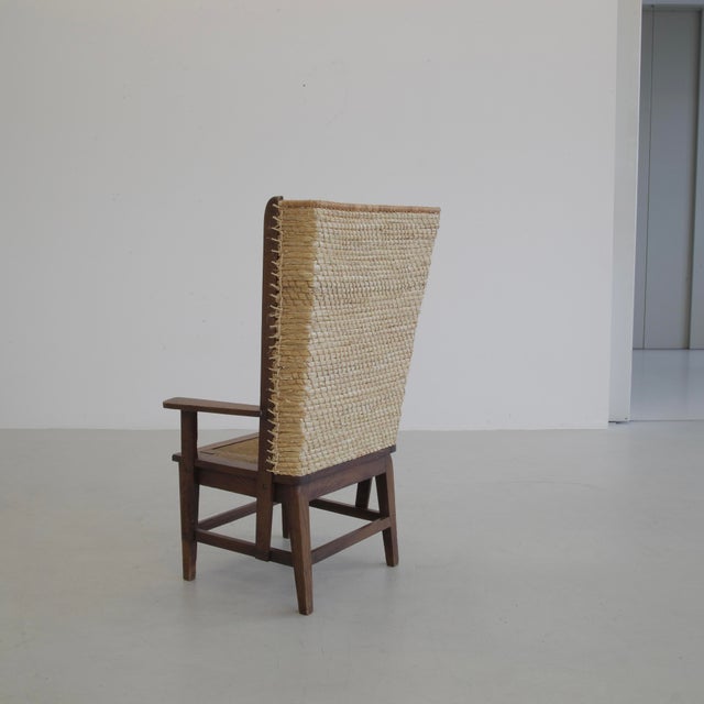 Arts & Crafts Highback Chair by Chris Wegerif, 1900s For Sale - Image 6 of 9