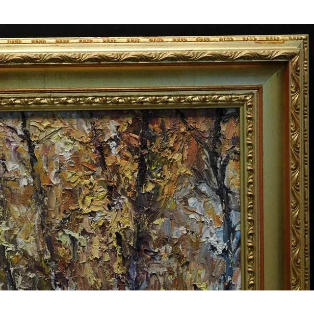 2000 - 2009 "After Rain" Naim Lamidov Original Oil Painting on Stretched Canvas, Framed For Sale - Image 5 of 8