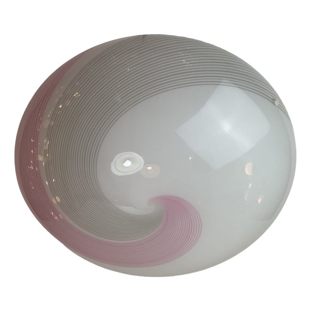 Murano Glass Ceiling Lamp by Lino Tagliapietra for La Murrina, Italy, 1970s For Sale