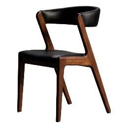 Mid-Century Modern Danish Fire Office Chair in Teak, 1960s For Sale