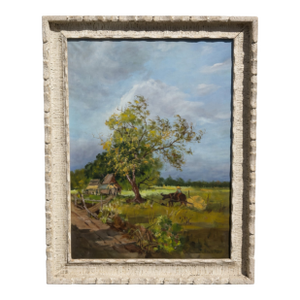 Marian Harris American Landscape Painting Oil on Canvas 1965