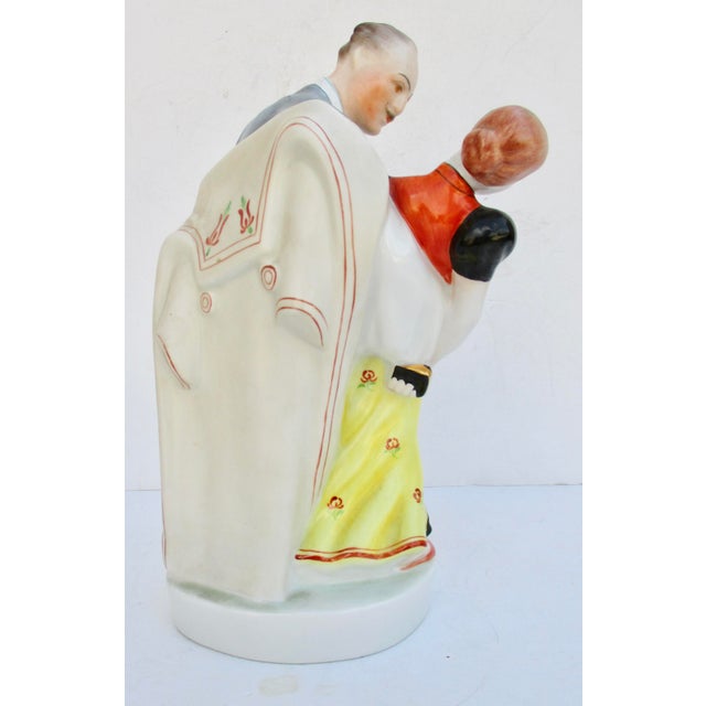 Herend Porcelain Dancers Vintage 60s For Sale In New York - Image 6 of 9