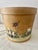 Vintage Indoor Wooden Folk Art Country Cottage Farmhouse Motif Hand-Painted Planter/Basket/Bucket For Sale - Image 15 of 18