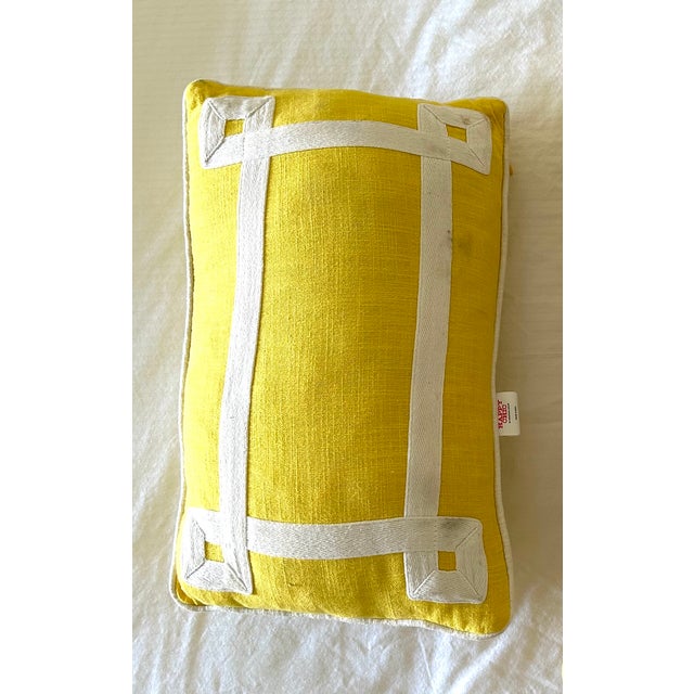If you're happy and you know buy some pillows! Happy Chic guru Jonathan Adler is the designer behind this sunshine yellow...