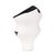 Rapsie Black and White Vase- Short For Sale - Image 9 of 11
