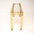 1970s Vintage Italian Acrylic and Brass Console Table, 1970 For Sale - Image 5 of 11