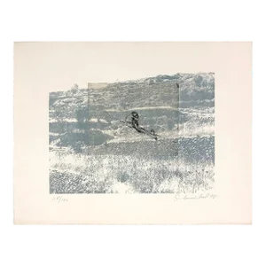 Ivan Schwebel Untitled (From Ten Painters on War and Peace), Hand Signed Lithograph, 1978
