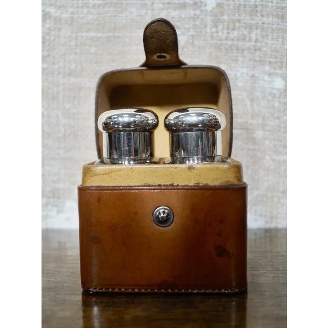 Antique Travel Cologne Bottle Case, 1920s For Sale - Image 6 of 10