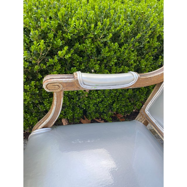 Wood Late 19th Century Set of 6 Louis XVI Dining Chairs For Sale - Image 7 of 17