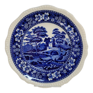 Copeland Spode’s Tower Blue Transferware Dinner Plates, Set of 3