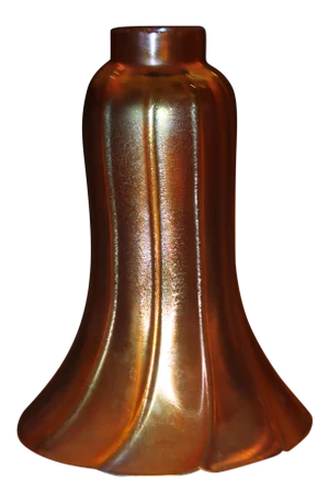 Frederic Carder Steuben Glassworks Gold Aurene Lamp Post