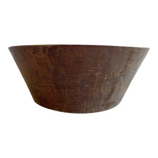 Vintage Wood Bowl For Sale