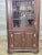Late 20th Century Henkel Harris Mahogany Curio Corner Cabinet Hutch China Chippendale 12 Panel For Sale In Cleveland - Image 6 of 9