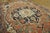 1890s Red Medallion Tribal Antique Persian Heriz Serapi Rug 8' 5" X 12' 6" Knotted Wool Carpet For Sale - Image 9 of 11
