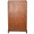 1960s French Style Mahogany 7 Drawer Chest of Drawers Satinwood Inlay Brass Handles For Sale - Image 4 of 6
