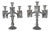 Napoleon III Style Crystal Candelabras from Baccarat, Set of 2 For Sale