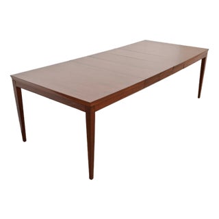Drexel French Regency Louis XVI Mahogany Extension Dining Table, Newly Refinished For Sale