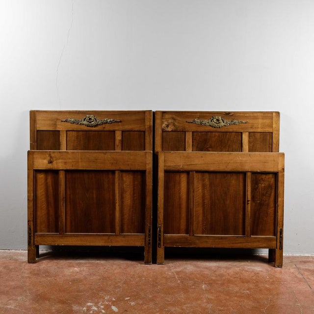 Art Nouveau Single Beds, Set of 2 For Sale - Image 12 of 15