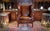 Brown Halo Lincoln Club Lounge Chair in Cigar Leather from Timothy Oulton, 2010s For Sale - Image 8 of 18