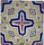 Blue Earthenware Tiles, 1800s, Set of 34 For Sale - Image 8 of 8