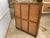 Oak Triple Column Filing Cabinet with Curtains, 1950s For Sale - Image 4 of 18