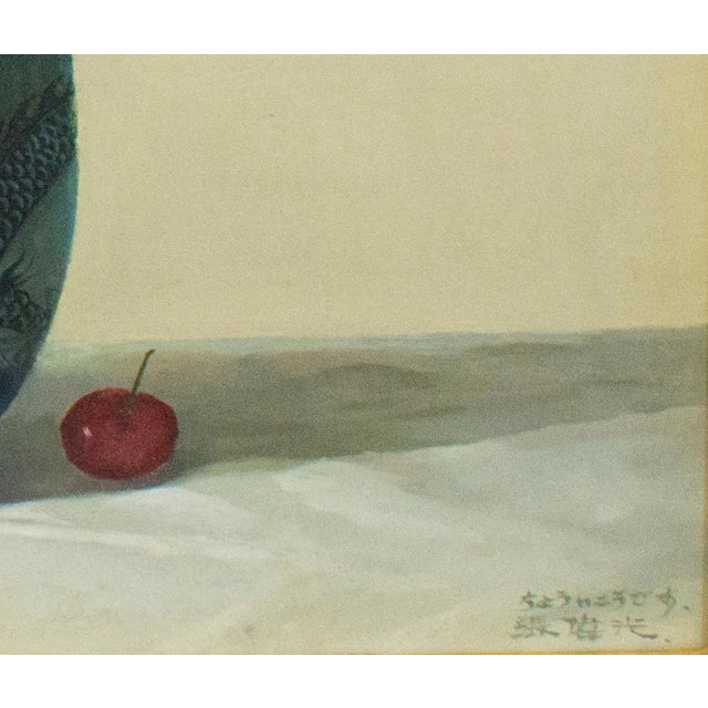 Cherries, Oil on canvas by Zhang Wei Guang - 2000s 2000s For Sale - Image 3 of 4