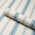 Schumacher Sample - Schumacher Coco Stripe Wallcovering In Delft For Sale - Image 4 of 6