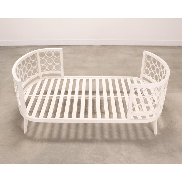 Michael Berman for Brown Jordan "Luna" Aluminum Garden Daybed For Sale - Image 12 of 18