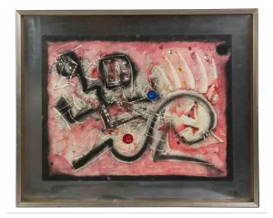 Umberto Mastroianni, Lemurs, Original Mixed Media, 1978