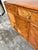 Brown Vintage Coastal Bho Pencil Reed Style Bamboo Credenza For Sale - Image 8 of 9