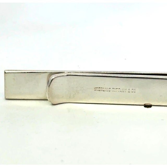 Tiffany & Mens Tie Clip Sterling Silver 6 Grams Estate For Sale - Image 9 of 12