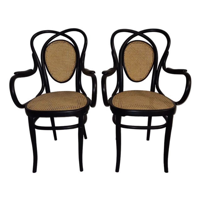 Set of Armchairs from J and J Kohn, Josef Hoffmann mod.33, 1900s For Sale