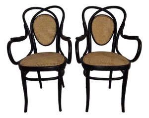 Set of Armchairs from J and J Kohn, Josef Hoffmann mod.33, 1900s