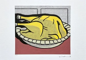 After Roy Lichtenstein, "Turkey", 1990s, Silk-Screen