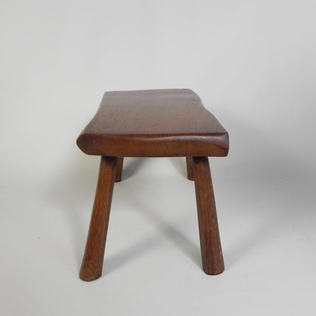 1960s Vintage Oak Tree Stump Stool, 1960s For Sale - Image 5 of 18