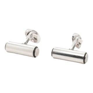 Georg Jensen Sterling Silver Cufflinks No. 96 - 2 Pieces For Sale